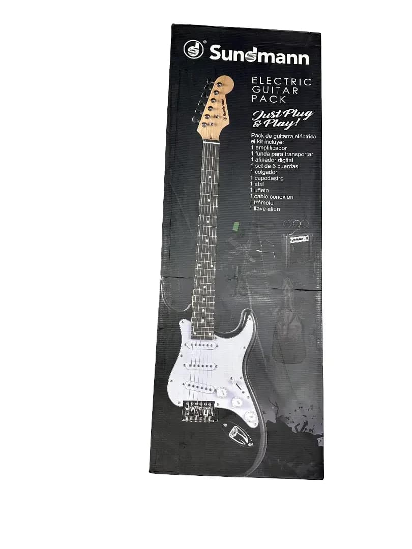 PACK Guitare Électrique Sundmann Noire 3